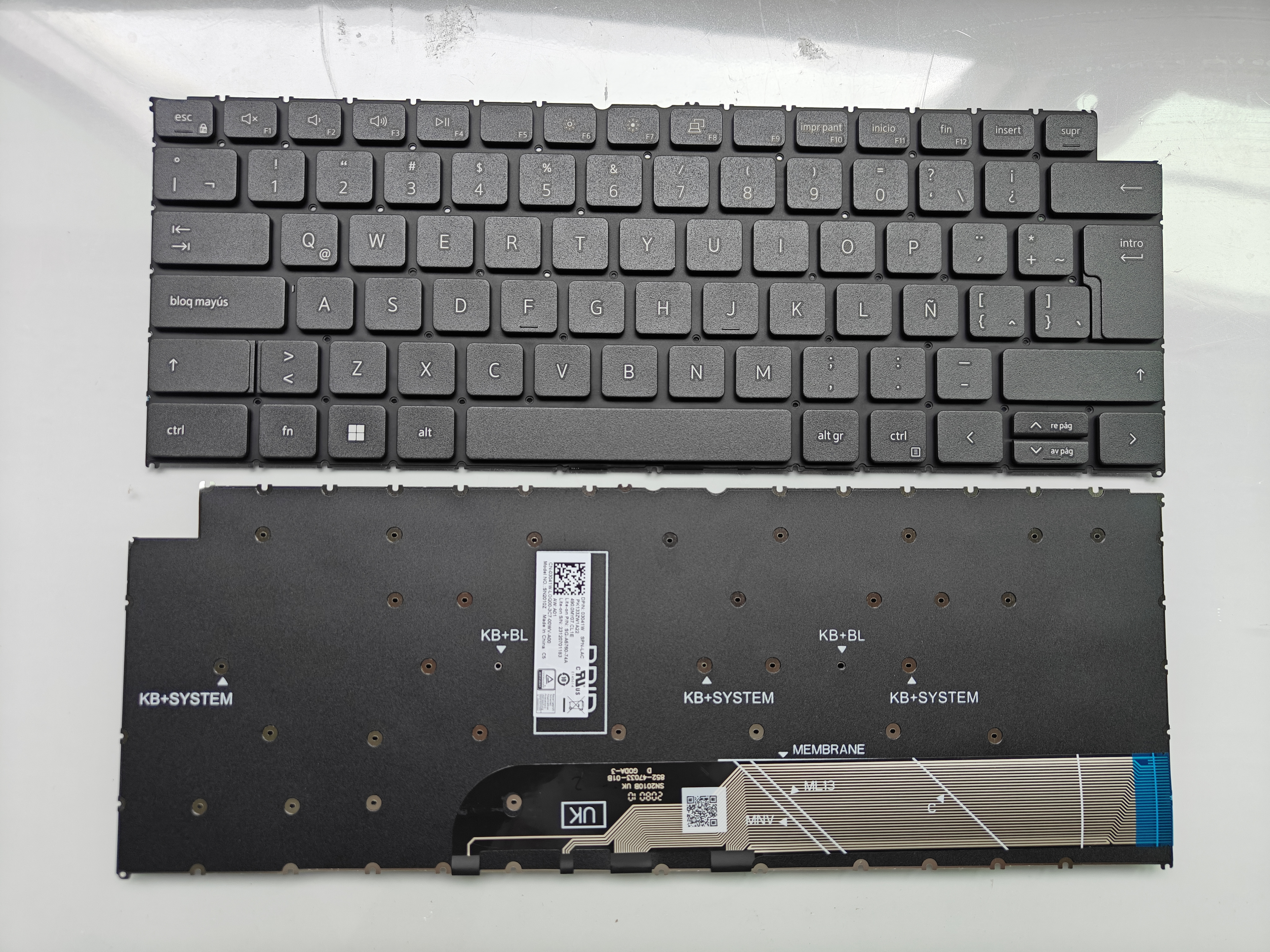 Picture of New Replacement Laptop Keyboard For DELL 3411/3415/P144G/Latitude 3420 5410 5418 BLACK La Layout